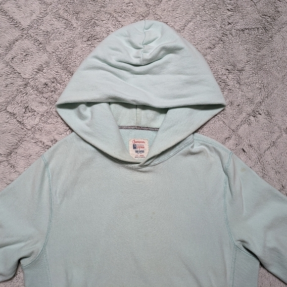 Todd Snyder Champion Hoodie Women's Small Mint Green Cotton Heavy - Picture 8 of 10